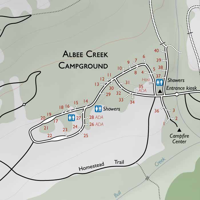 Albee Creek Campground