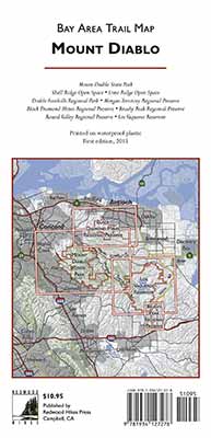 Mount Diablo trail map