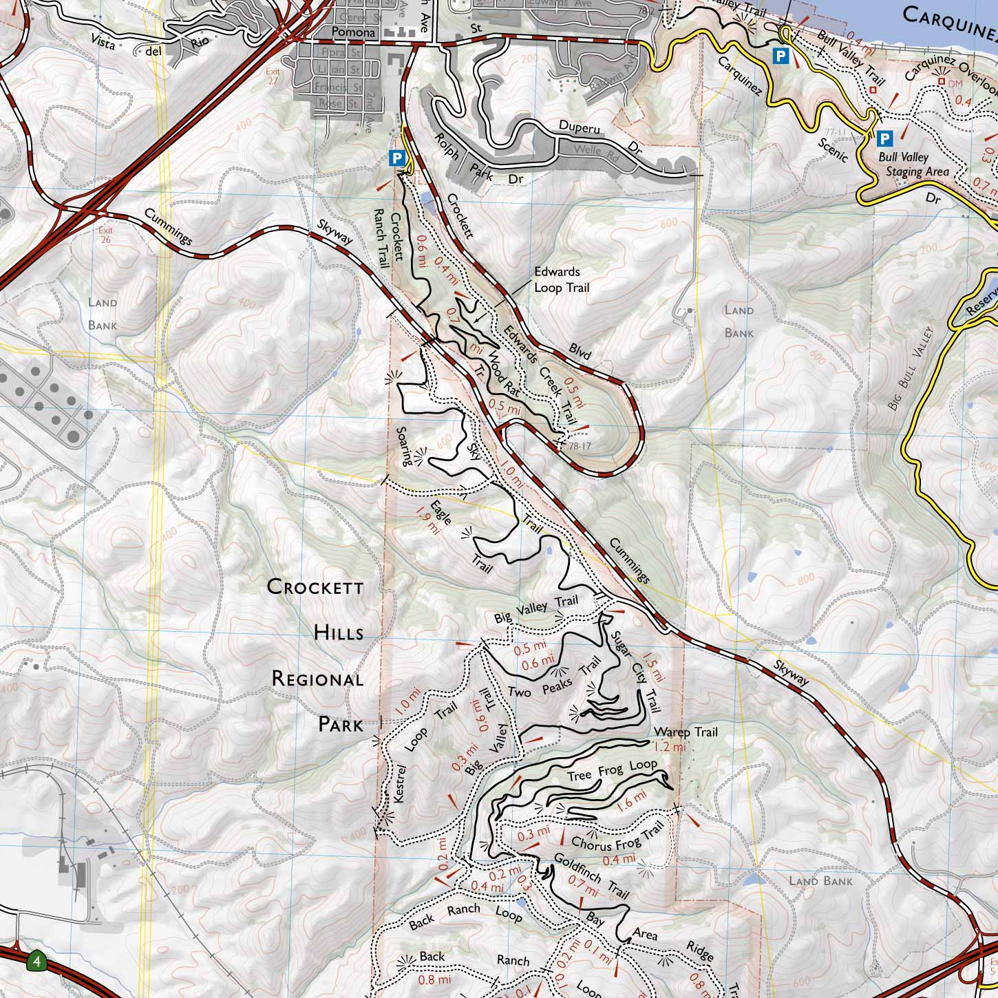 Crockett Park Map