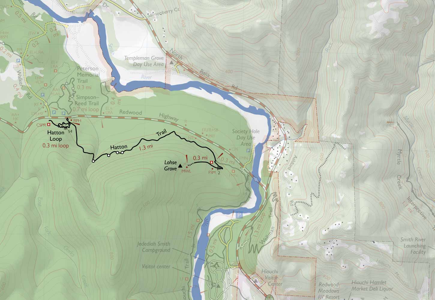 The Hatton Trail And Lohse Grove   Hatton 